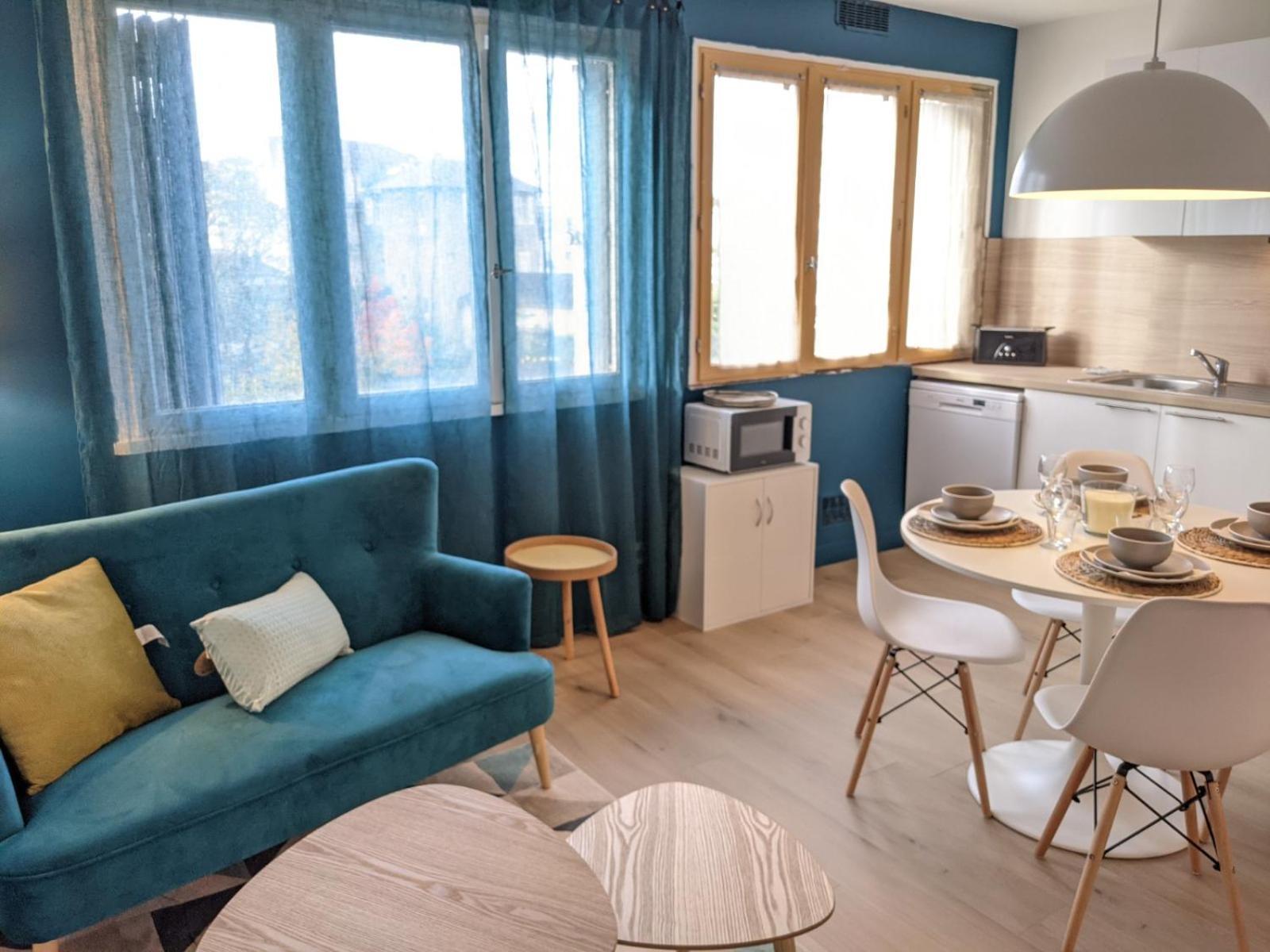 Apartament Cosy Iris 3Ch - Stationnement Gratuit - Lumineux Pau Zewnętrze zdjęcie